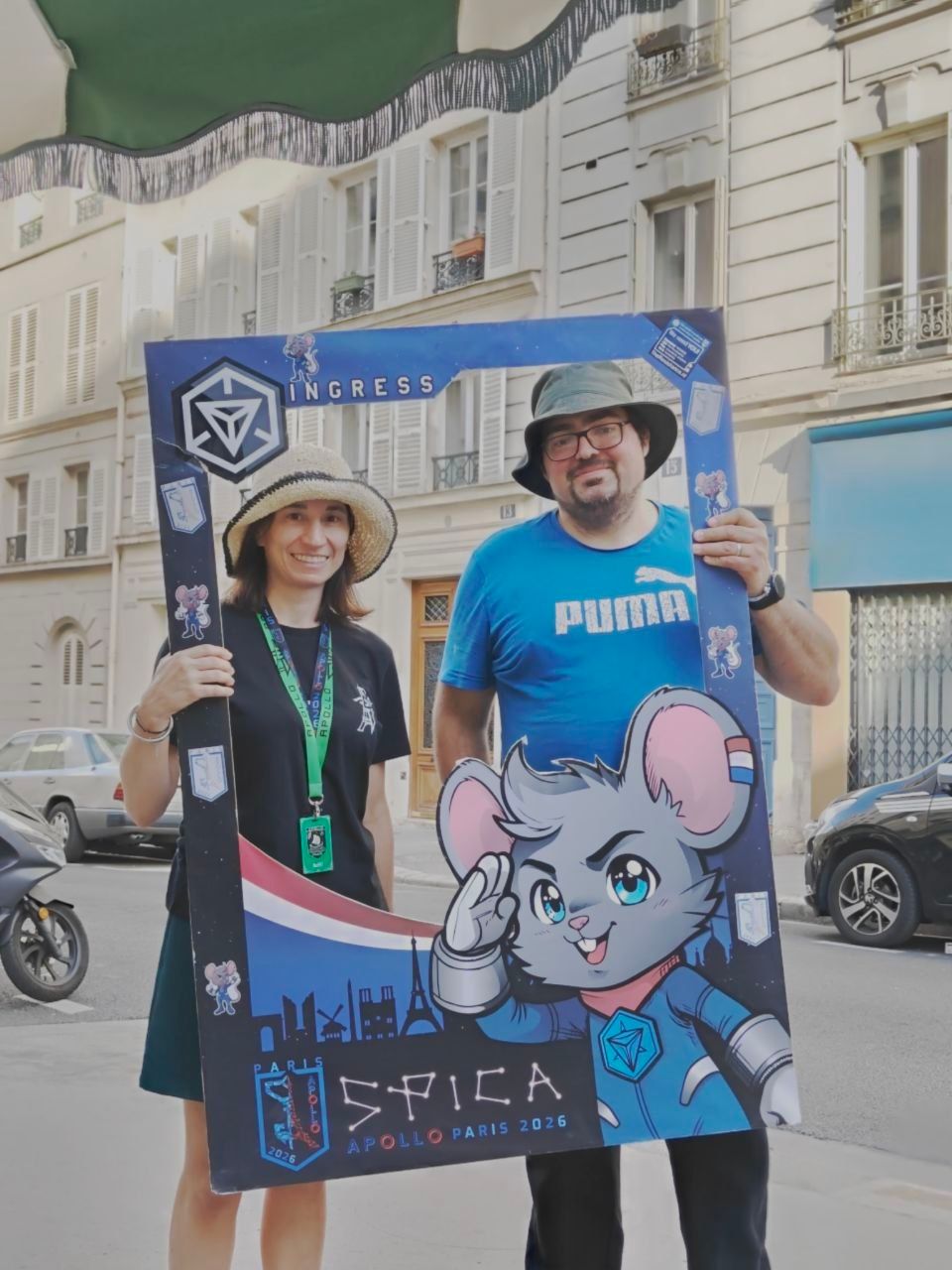 Orgas in photo frame of Apollo Paris 2026
